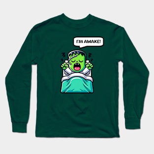 Cute Frankenstein Monster Long Sleeve T-Shirt